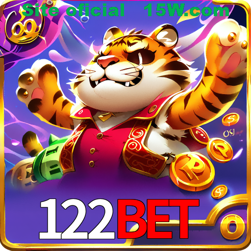 Imagem promocional da 122Bet mostrando a plataforma e suas vantagens